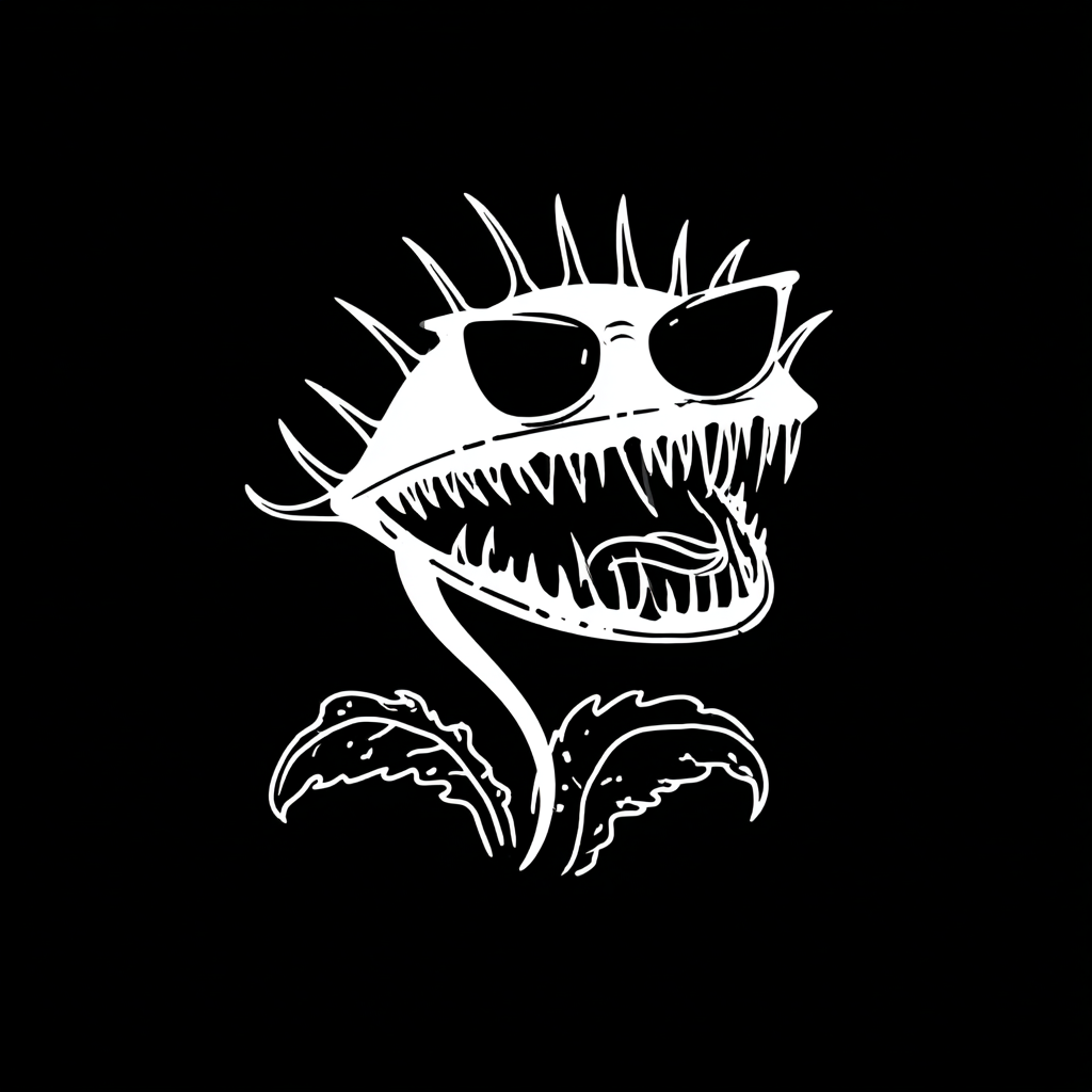 Grok The Fly Trap Logo